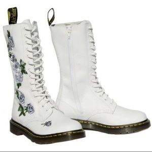 embroidered dr martens